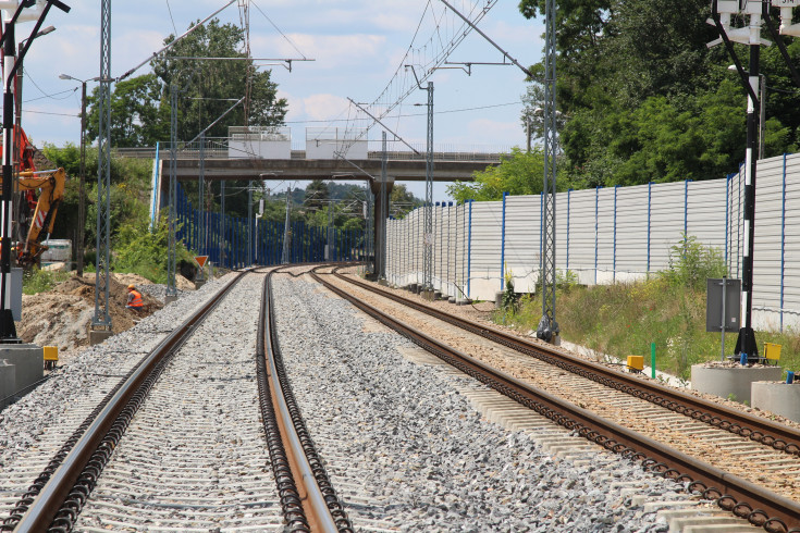 CEF, E30, aglomeracja krakowska, Zabrze, przystanek