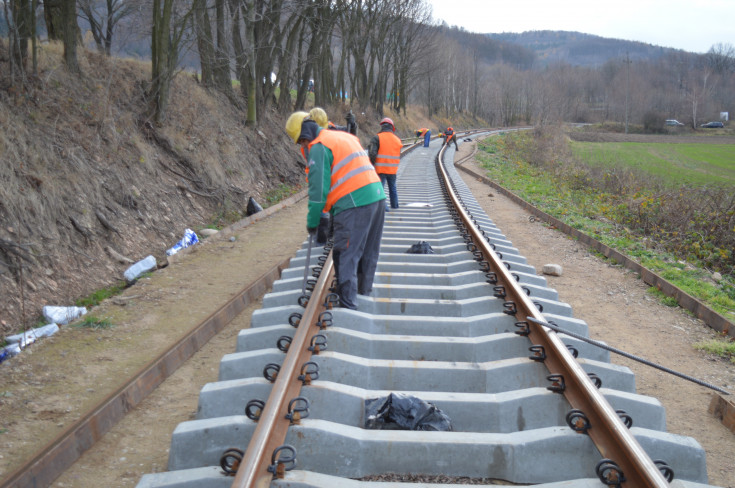 szyny, demontaż, Jedlina Zdrój, Burkatów, nowy przejazd, LK285, nowy tor, Świdnica Kraszowice