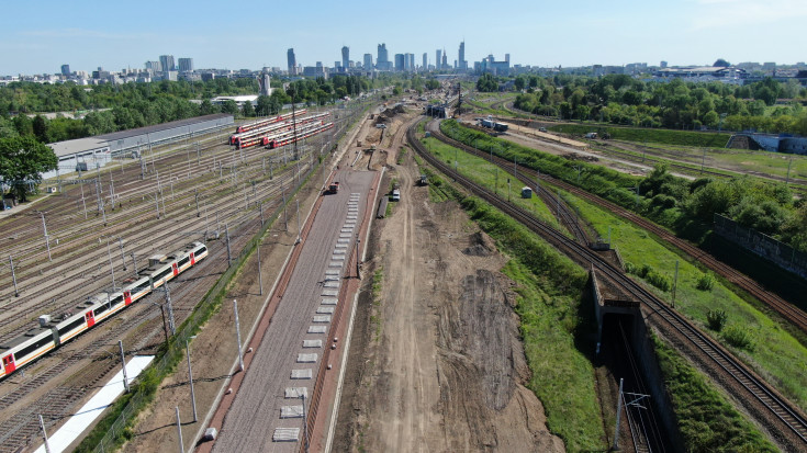 POIiŚ 2014-2020, Warszawa Zachodnia, linia średnicowa, warszawska linia średnicowa, Budimex, obiekt inżynieryjny, WWK