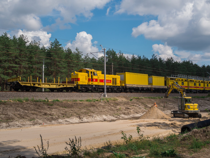 E75, Rail Baltica, CEF, Małkinia, Zaręby