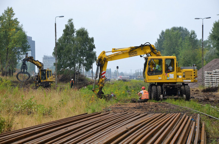 modernizacja, stacja, winda, SDIP, ławka, Warszawa Główna, nowy tor