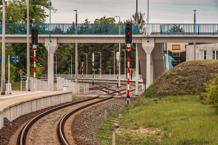 Hajnówka, nowa stacja, nowa infrastruktura, nowy peron