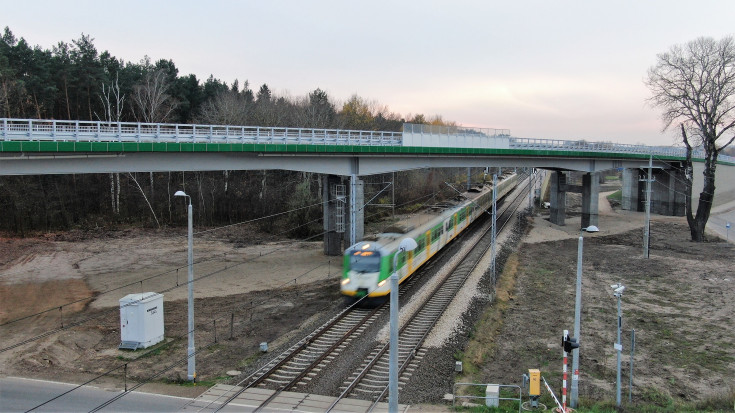 E75, Rail Baltica, Mokra Wieś, nowa infrastruktura, nowy wiadukt drogowy