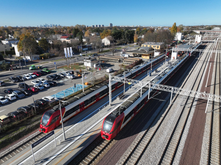 Otwock, nowy tor, nowa infrastruktura, Warszawa Wawer, linia otwocka