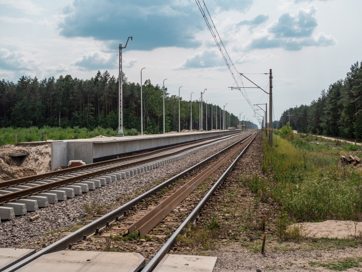 E75, Rail Baltica, CEF, Zaręby Kościelne