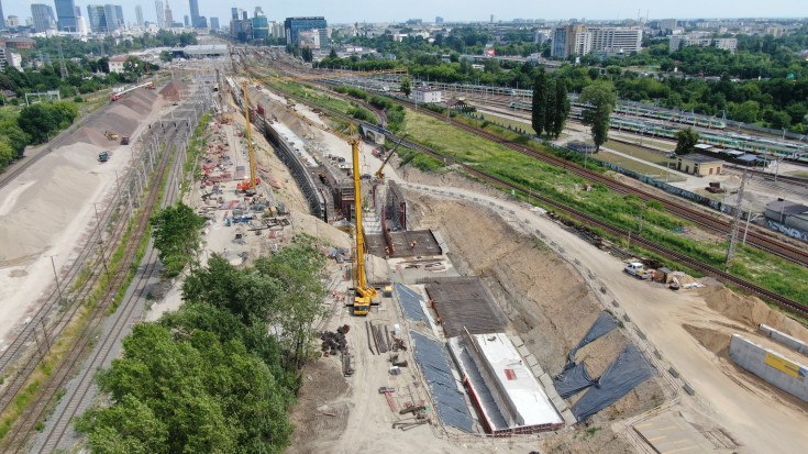 POIiŚ 2014-2020, Warszawa Zachodnia, linia średnicowa, warszawska linia średnicowa, Budimex, modernizacja stacji, WWK, nowy wiadukt kolejowy