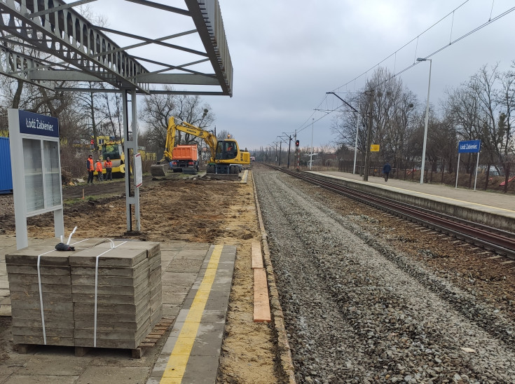 Łódź Żabieniec, Łódzki Węzeł Kolejowy, LK16, LK15, nowy tor, nowa infrastruktura, Zgierz