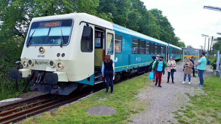 peron, LK207, podróżny, nowa infrastruktura pasażerska, Łysomice, przystanek