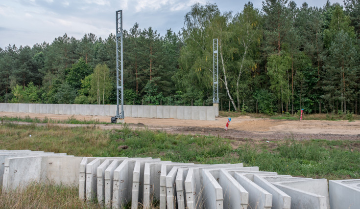 CEF, E20, nowy przystanek, budowa peronu, Biała Podlaska Rozrządowa