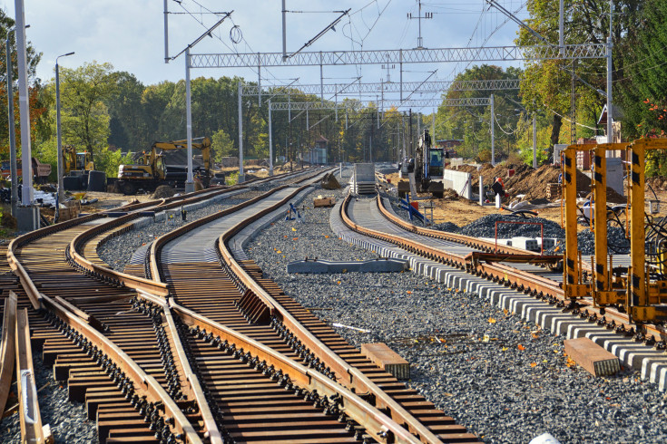 przejazd kolejowo-drogowy, przewóz towarów, Raszówka, LK289, nowy tor