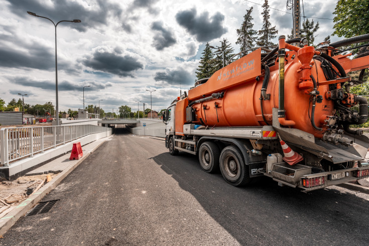 linia kolejowa, tunel, droga, budowa, Sulejówek, maszyna, Miasto Sulejówek, KPO, wąskie gardło, ulica