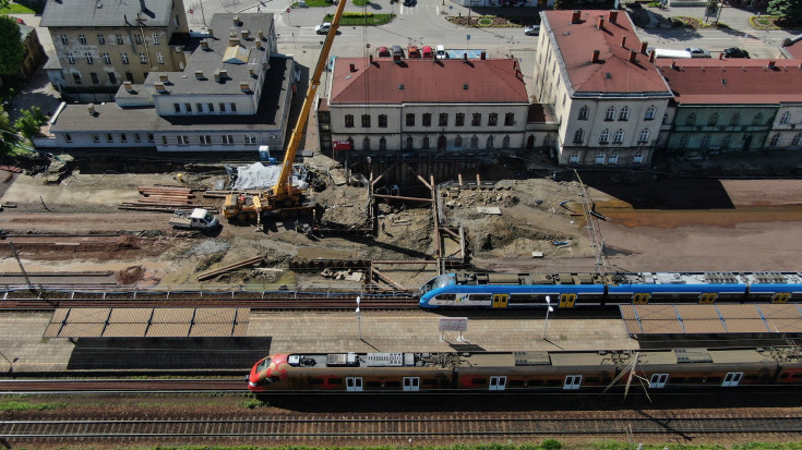 poprawa przepustowości, prace budowlane, nowa infrastruktura pasażerska, Czechowice-Dziedzice