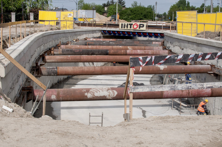 modernizacja, skrzyżowanie bezkolizyjne, Grodzisk Mazowiecki, tunel, droga, LK1