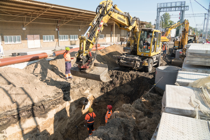 LK7, Lublin Główny, nowa infrastruktura pasażerska, nowy tor