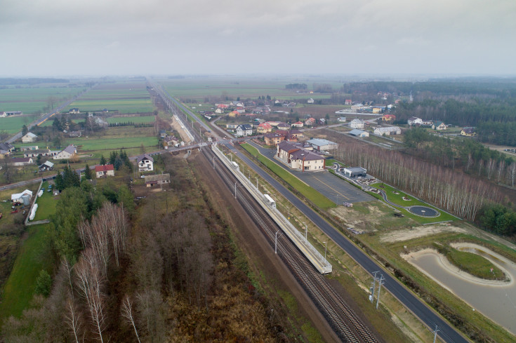 E75, Rail Baltica, CEF, Szulborze, przystanek