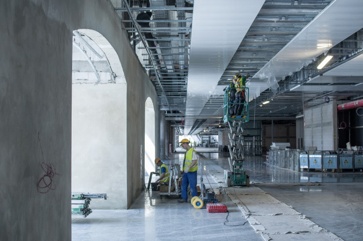 dworzec, pasażer, tunel średnicowy, Łódź, tunel, Łódź Fabryczna, dworzec kolejowy, tor, infrastruktura kolejowa