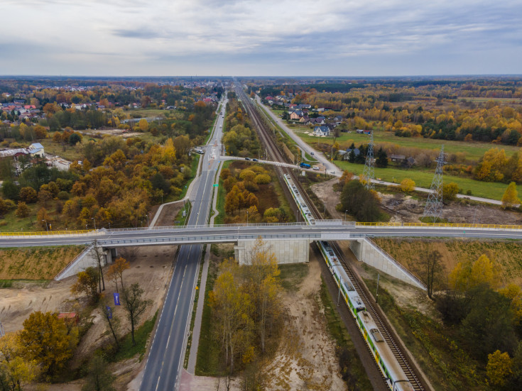 Rail Baltica, Łochów, nowa infrastruktura, nowy wiadukt drogowy