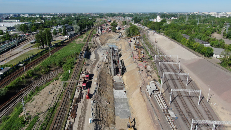 POIiŚ 2014-2020, Warszawa Zachodnia, linia średnicowa, warszawska linia średnicowa, Budimex, obiekt inżynieryjny, WWK