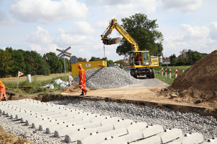 bezpieczny przejazd, Krajowy Program Kolejowy, KPK, Wielkopolska, Boszkowo, projekt przejazdowy, Gołańcz, modernizacja przejazdu