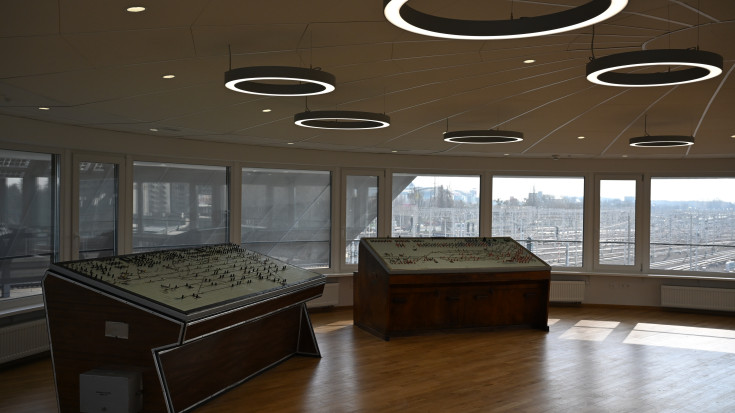 Warszawa Zachodnia, zabytek, nastawnia, Grzybek