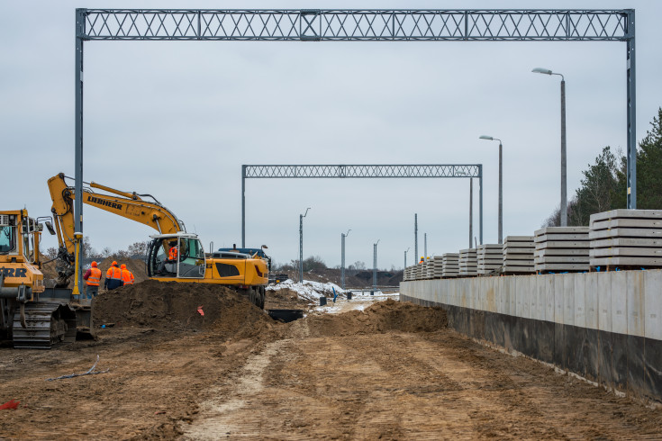 CEF, nowy przystanek, budowa peronu, Biała Podlaska Rozrządowa