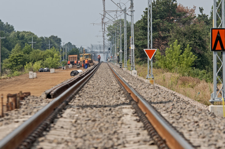 peron, Tłuszcz, modernizacja, E75, Rail Baltica, tor, infrastruktura kolejowa