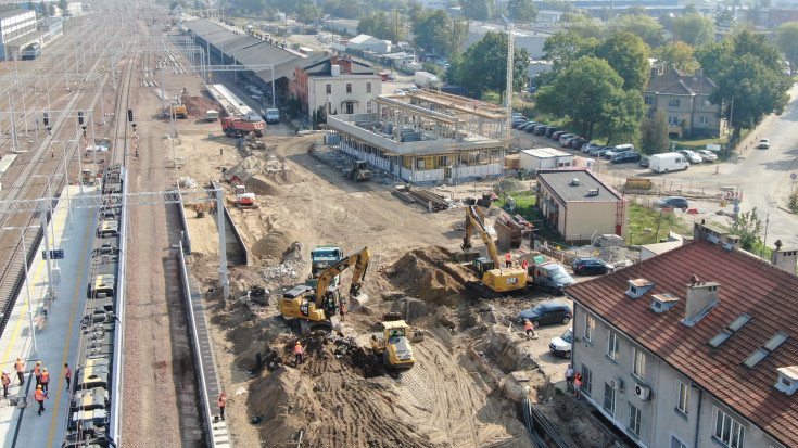 Olsztyn Główny, nowa infrastruktura, prace na stacji kolejowej