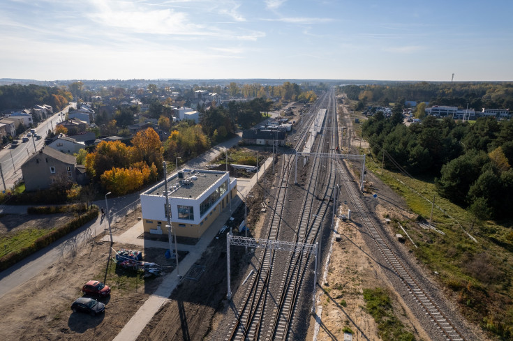 stacja, LK182, nowy LCS, nowa infrastruktura, nowy peron, Siewierz, nowy układ torowy