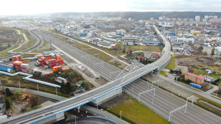 Gdynia, nowa infrastruktura, nowy wiadukt drogowy