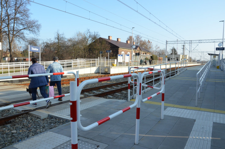 pasażer, stacja, nowa sieć trakcyjna, Sławków, nowa infrastruktura pasażerska, nowy tor