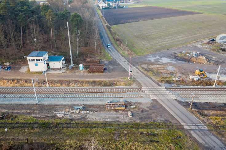 POIiŚ 2014-2020, Toszek Północ, Rudziniec Gliwicki, Paczyna, nowy wiadukt kolejowy