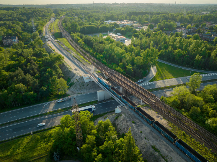 POIiŚ 2014-2020, transport towarowy, województwo śląskie