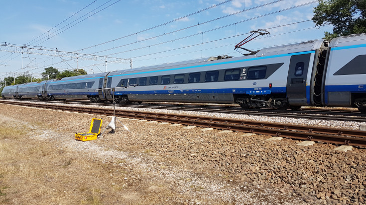 Pendolino, tor, ochrona środowiska, laboratorium akustyczne, pomiar hałasu