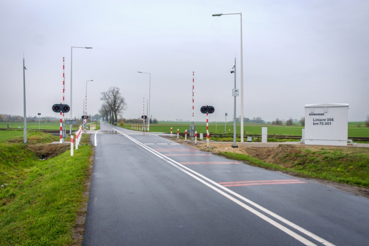 przejazd kolejowo-drogowy, POIiŚ 2014-2020, wielkopolskie, Gołańcz, modernizacja przejazdu