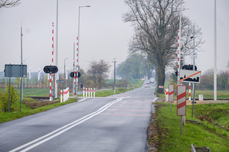 przejazd kolejowo-drogowy, POIiŚ 2014-2020, wielkopolskie, Gołańcz, modernizacja przejazdu