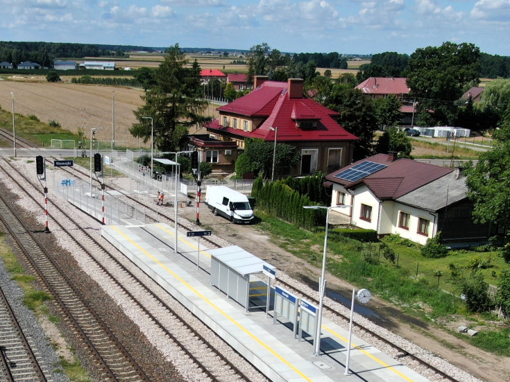 stacja, nowa infrastruktura, Niemojki, nowy parking