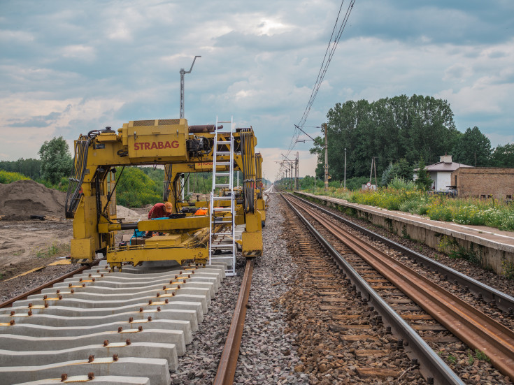 Sadowne, E75, Rail Baltica, CEF, Białystok Bacieczki, Czyżew