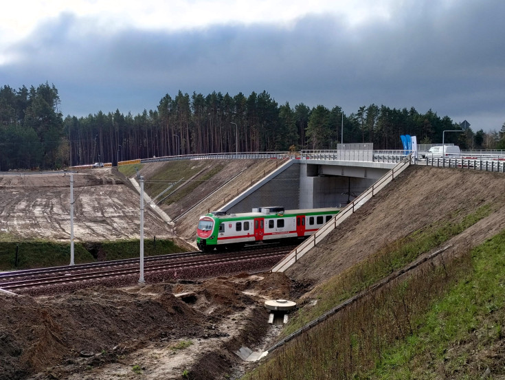 E75, Rail Baltica, CEF, Łapy, Łapy Osse