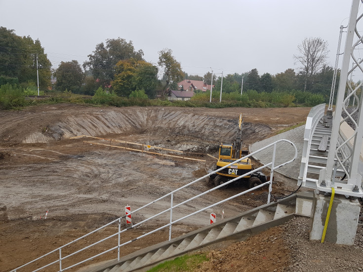 łącznica, Lublin, prace budowlane, nowa sieć trakcyjna, nowy tor, nowa infrastruktura