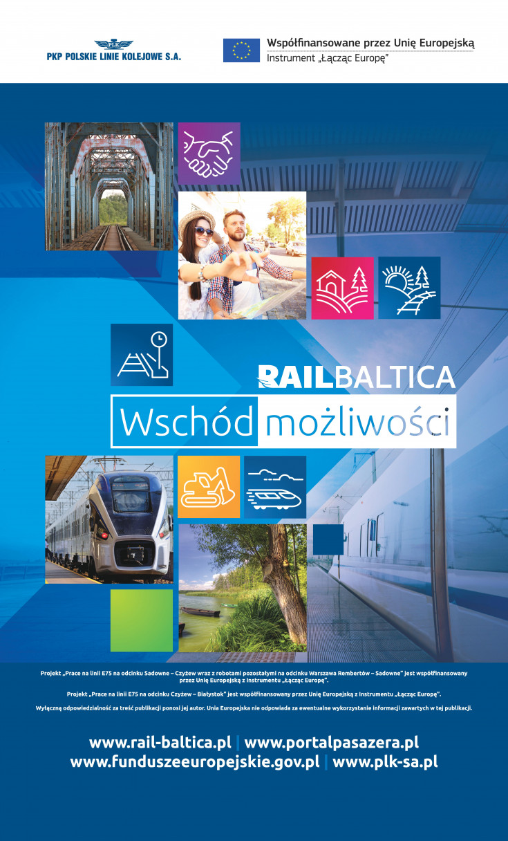 E75, Rail Baltica, Białystok, CEF, konferencja prasowa