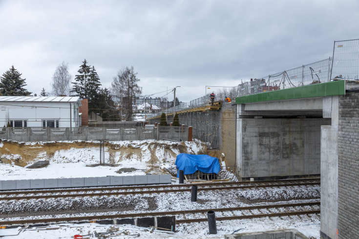 wiadukt, stacja, POIiŚ 2014-2020, Warka, budowa wiaduktu, wiadukt drogowy