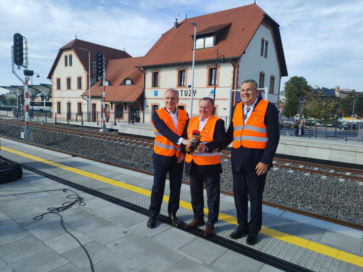 stacja, Merchel Ireneusz, Kartuzy, LK201, briefing prasowy, nowa infrastruktura