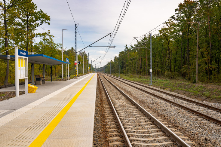 Szymocice, nowa infrastruktura pasażerska, nowy tor