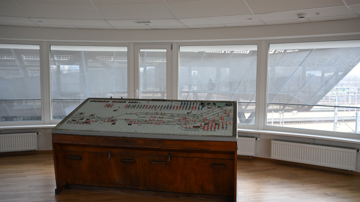 Warszawa Zachodnia, zabytek, nastawnia, Grzybek