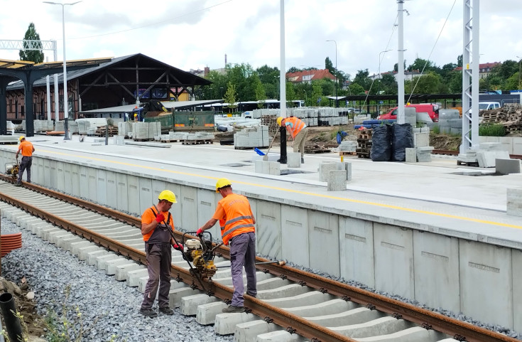 Słupsk, LK202, Gdynia Chylonia, nowa infrastruktura, prace na stacji kolejowej, FEnIKS