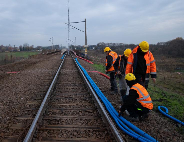 E59, Wronki, nowy rozjazd, most nad Wartą