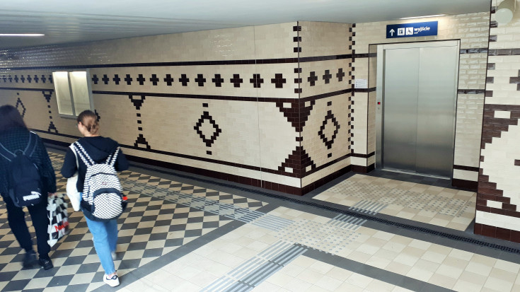 stacja, podróżny, winda, Chojnice, nowe przejście podziemne, infrastruktura pasażerska