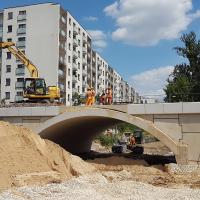 2018-07-04 Przystanki Warszawa Koło i Parzniew nabierają kształtów