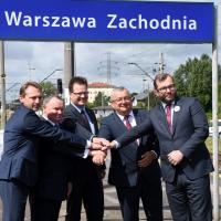 Warszawa Zachodnia, warszawski węzeł kolejowy, warszawska linia średnicowa, przebudowa peronu, Budimex