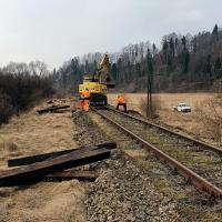 2022-03-03 PLK przygotowały kolejowe połączenie do przejścia granicznego w Krościenku